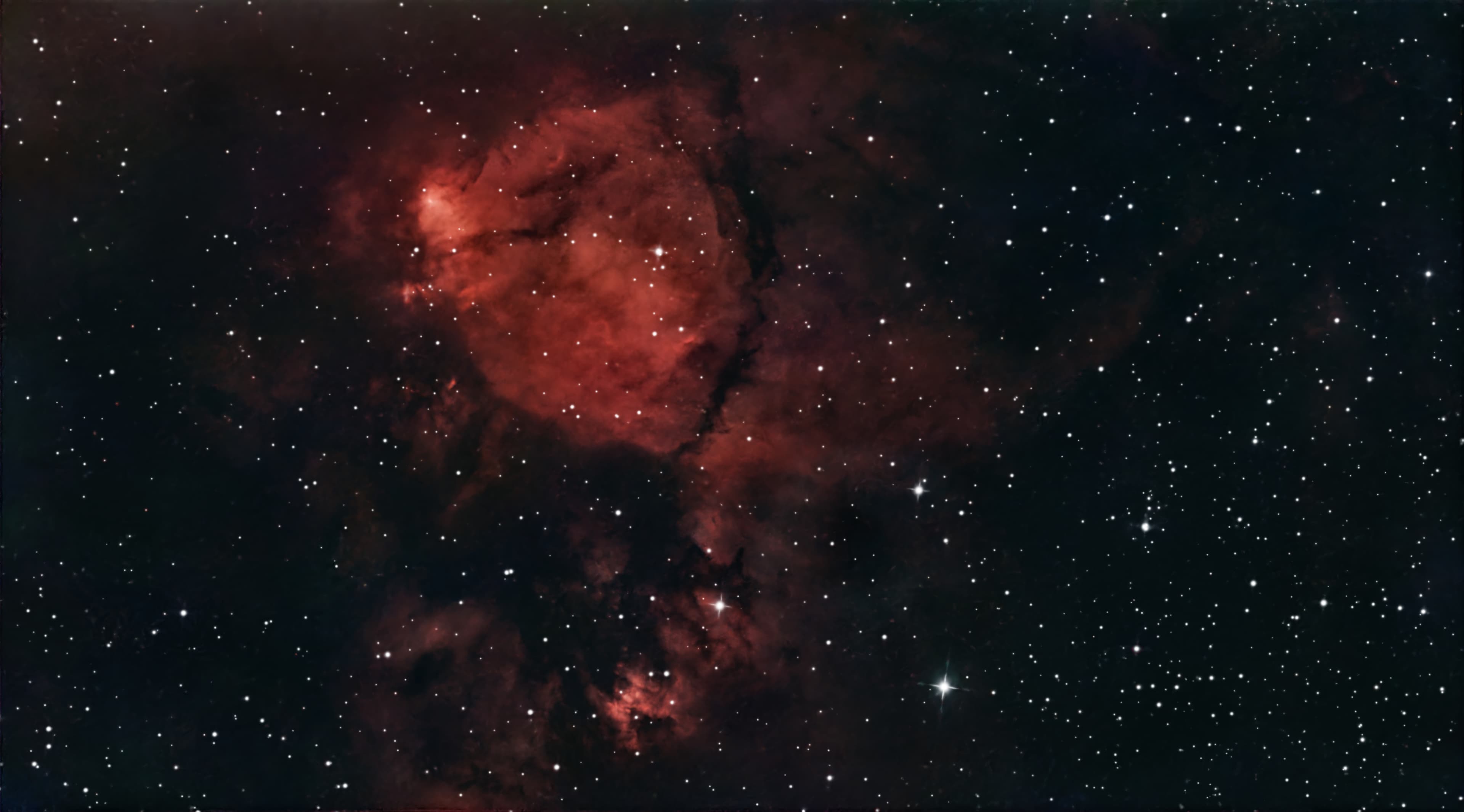 Fish head nebula (NGC896)