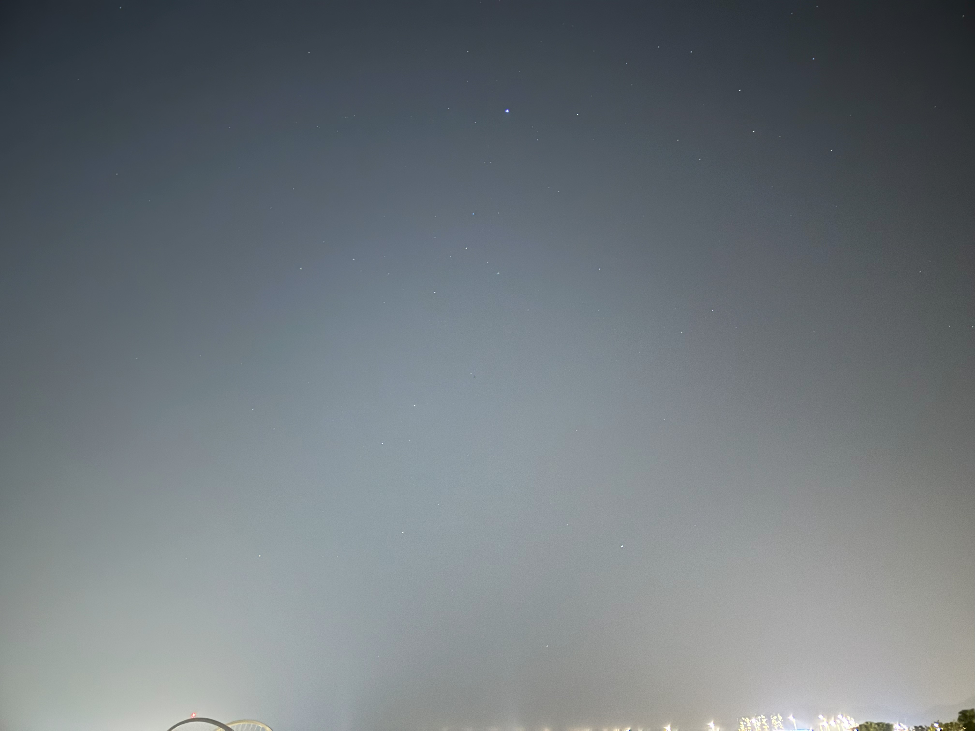 Sever skyglow, taken in Tseung Kwan O
